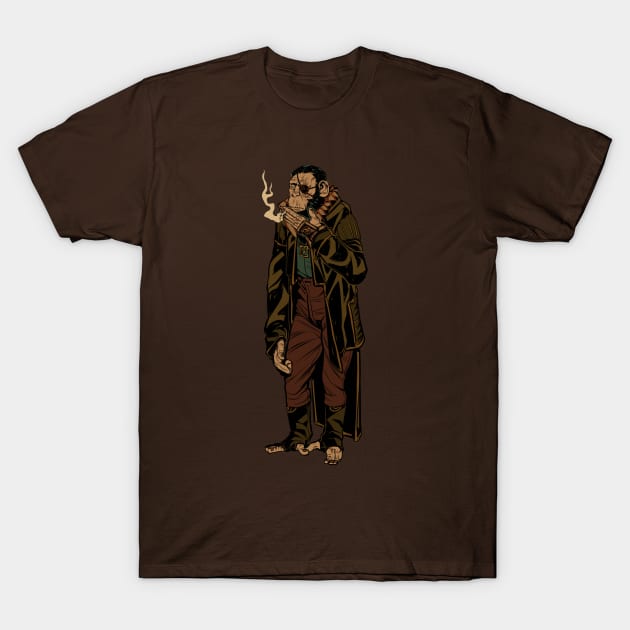 Chimpirate T-Shirt by groovybastard